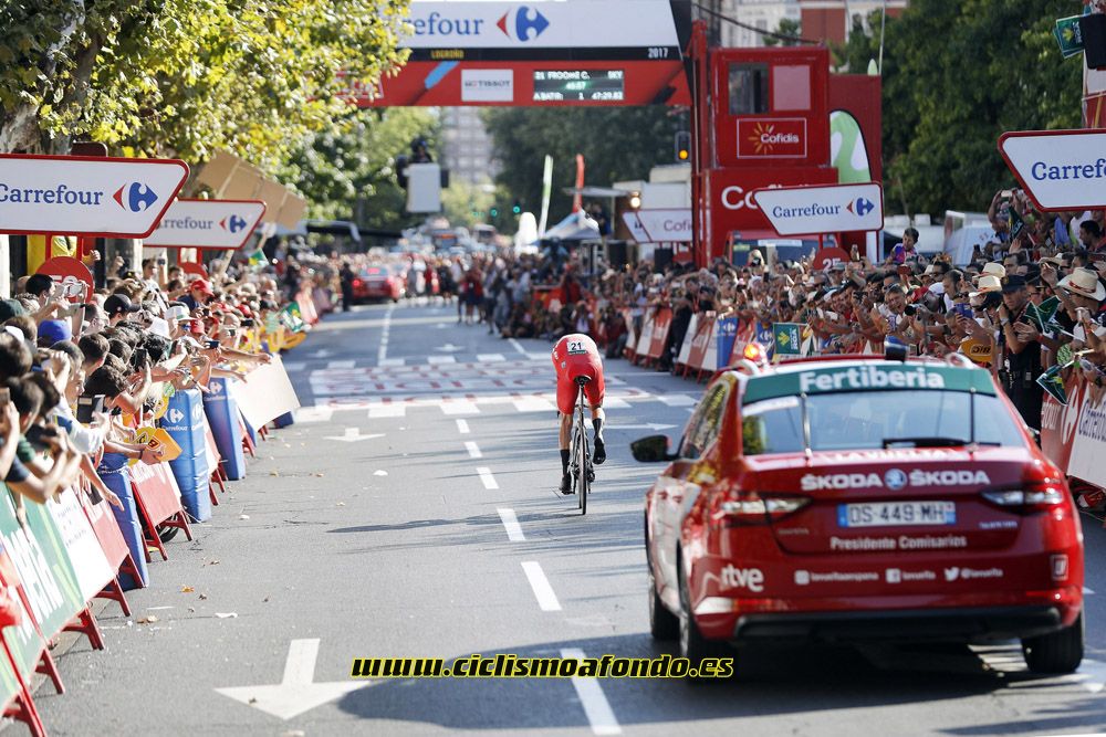 Las mejores imágenes de la Vuelta a España 2017