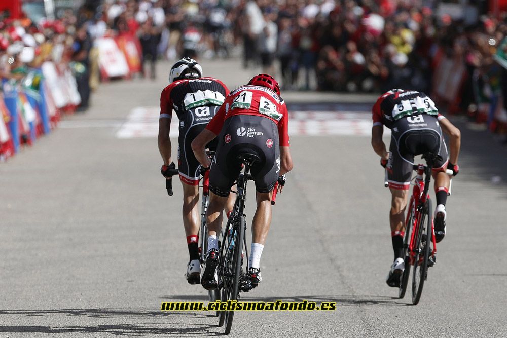 Las mejores imágenes de la Vuelta a España 2017