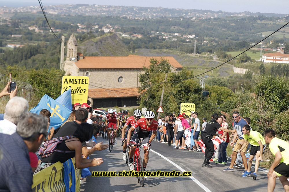 Las mejores imágenes de la Vuelta a España 2017