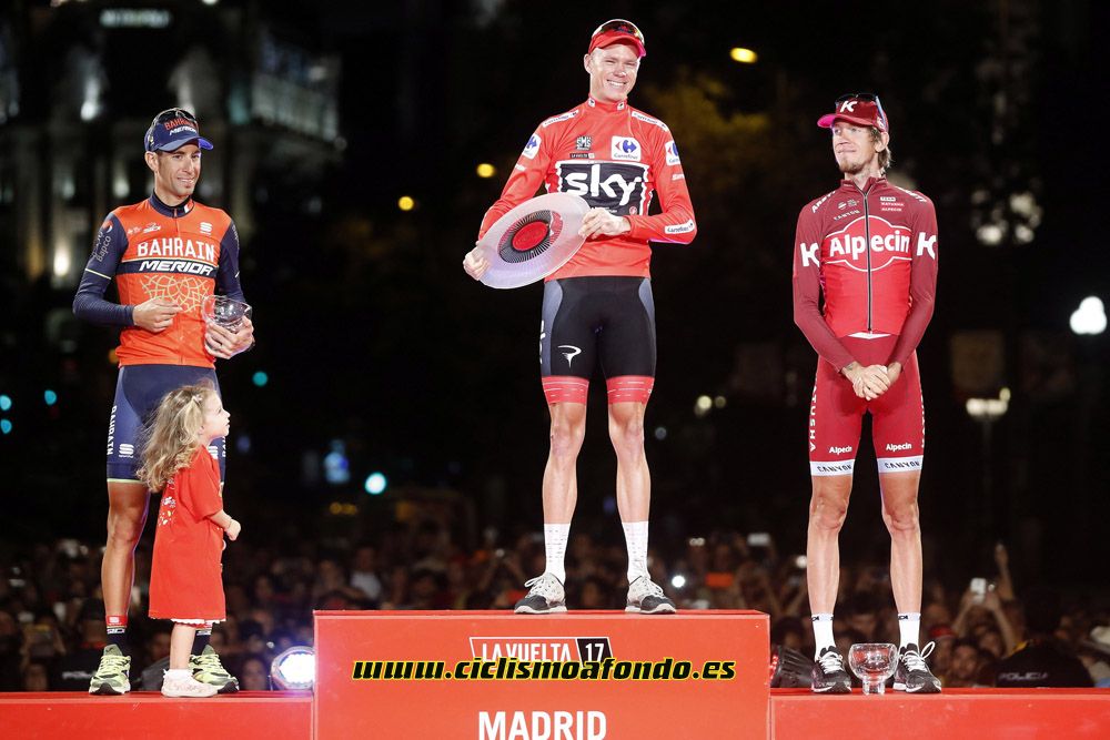 Las mejores imágenes de la Vuelta a España 2017