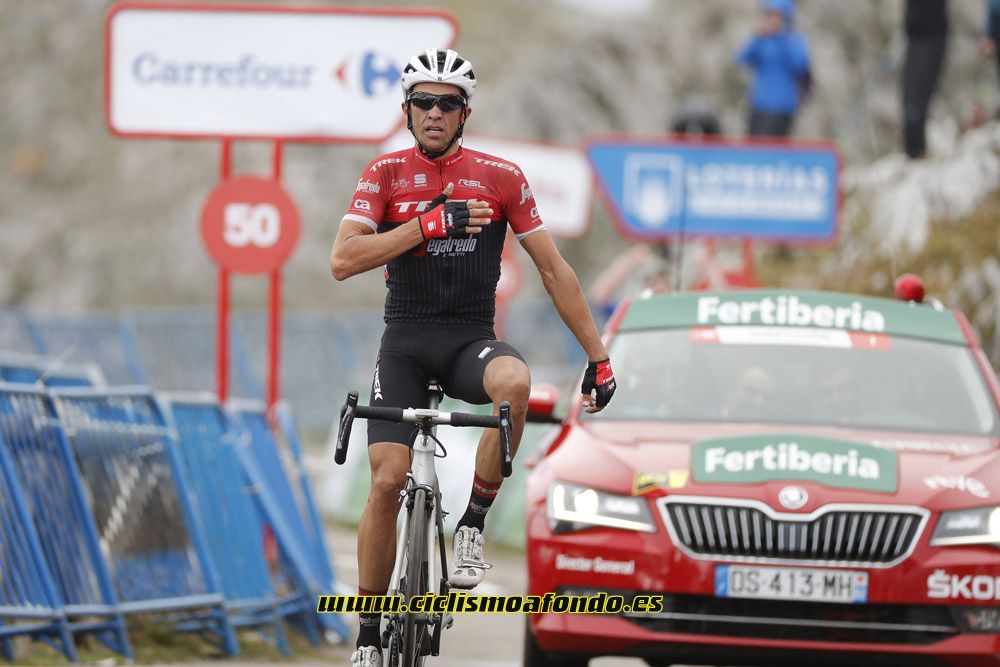 Las mejores imágenes de la Vuelta a España 2017
