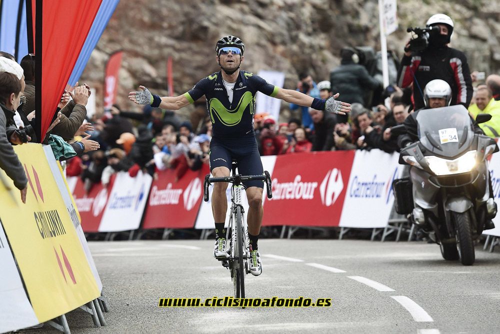 Los momentos de Alejandro Valverde en 2017