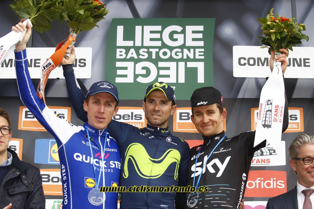Los momentos de Alejandro Valverde en 2017