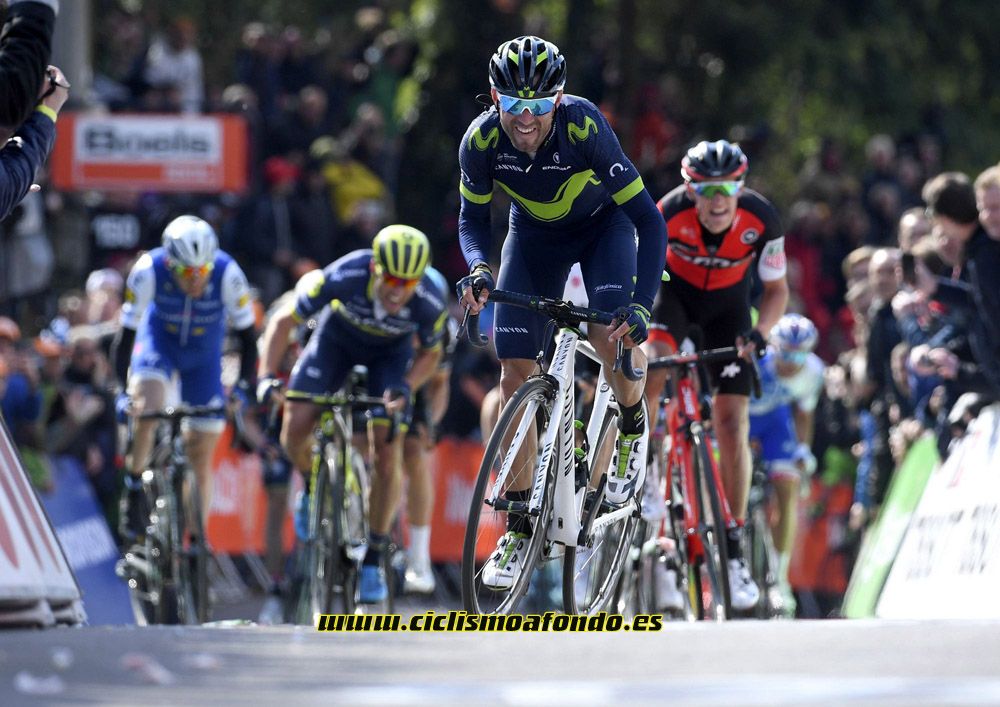Los momentos de Alejandro Valverde en 2017