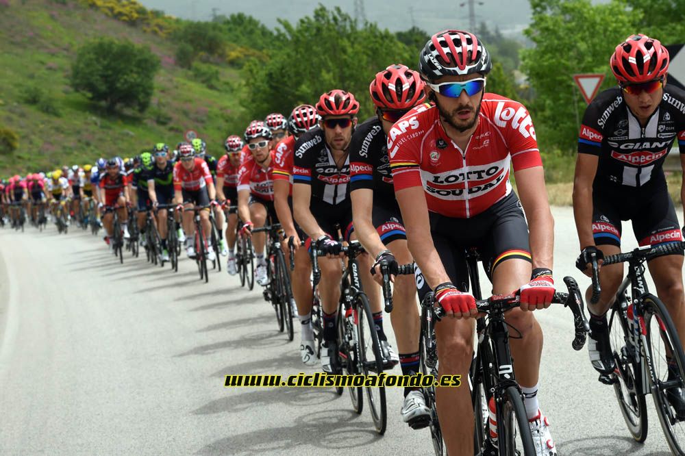 Las mejores imágenes: Giro de Italia 2016 - 5º etapa