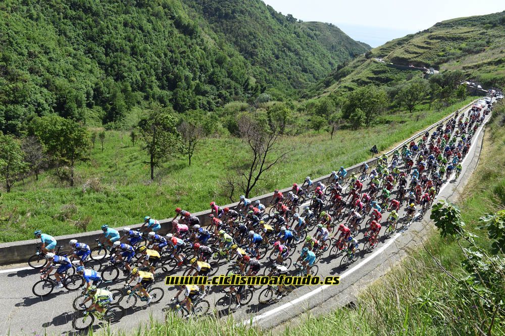 Las mejores imágenes: Giro de Italia 2016 - 5º etapa