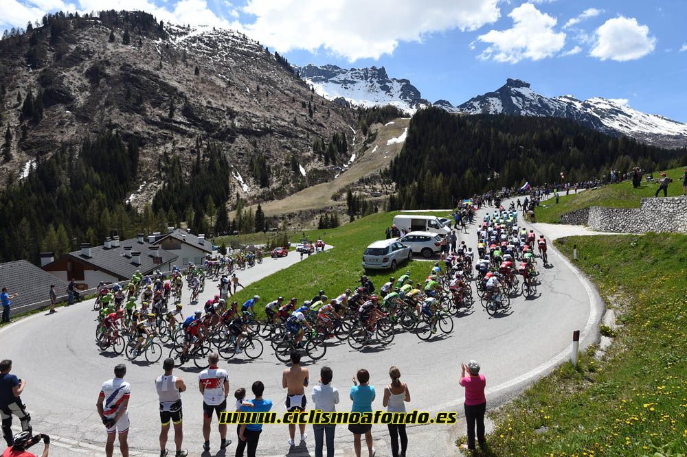 Las mejores fotografías del Giro de Italia 2016