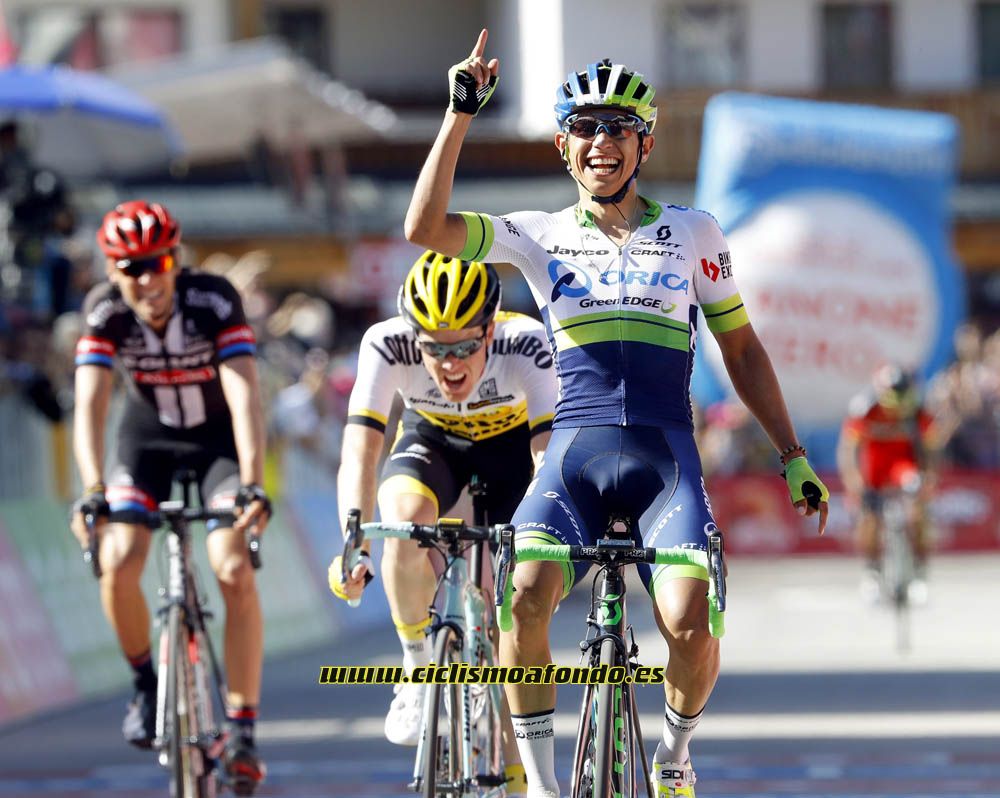 Las mejores fotografías del Giro de Italia 2016