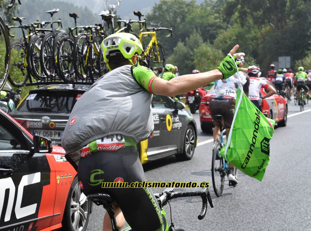 Las mejores imágenes de la 5º etapa de la Vuelta a España 2016