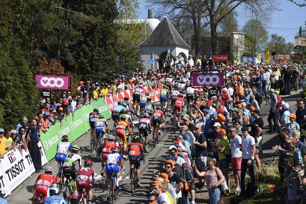 Las mejores imágenes de una Flecha Valona que consagra a Alaphilippe