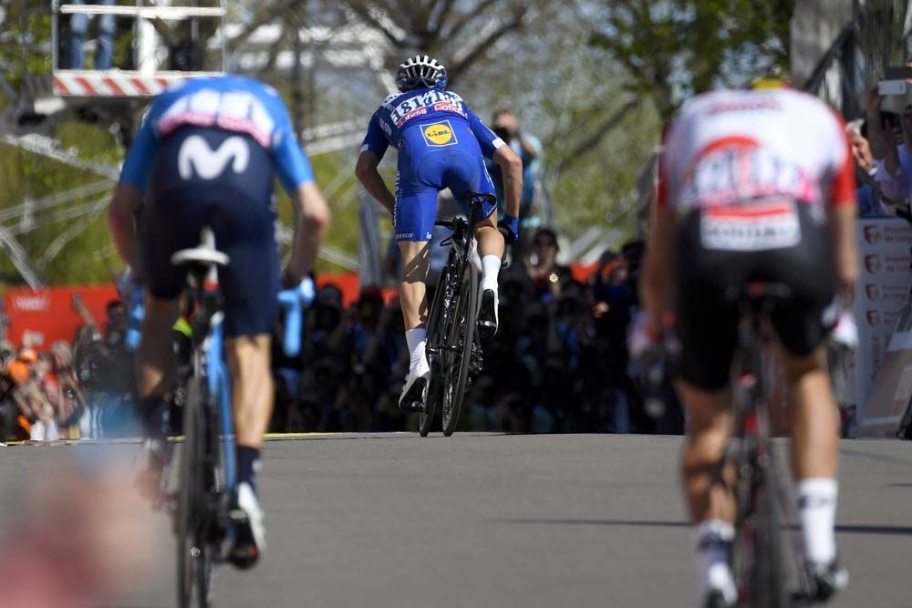 Las mejores imágenes de una Flecha Valona que consagra a Alaphilippe