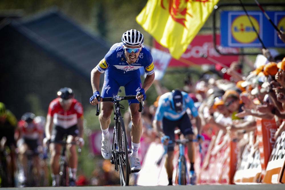 Las mejores imágenes de una Flecha Valona que consagra a Alaphilippe