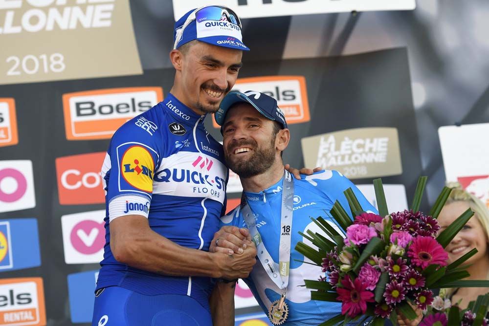 Las mejores imágenes de una Flecha Valona que consagra a Alaphilippe