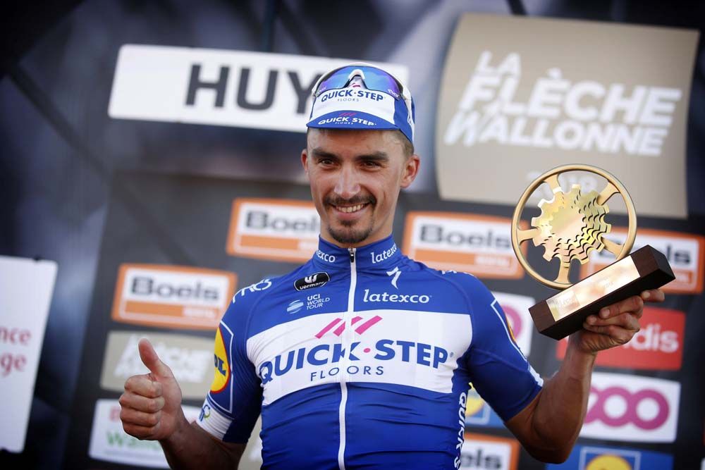 Las mejores imágenes de una Flecha Valona que consagra a Alaphilippe