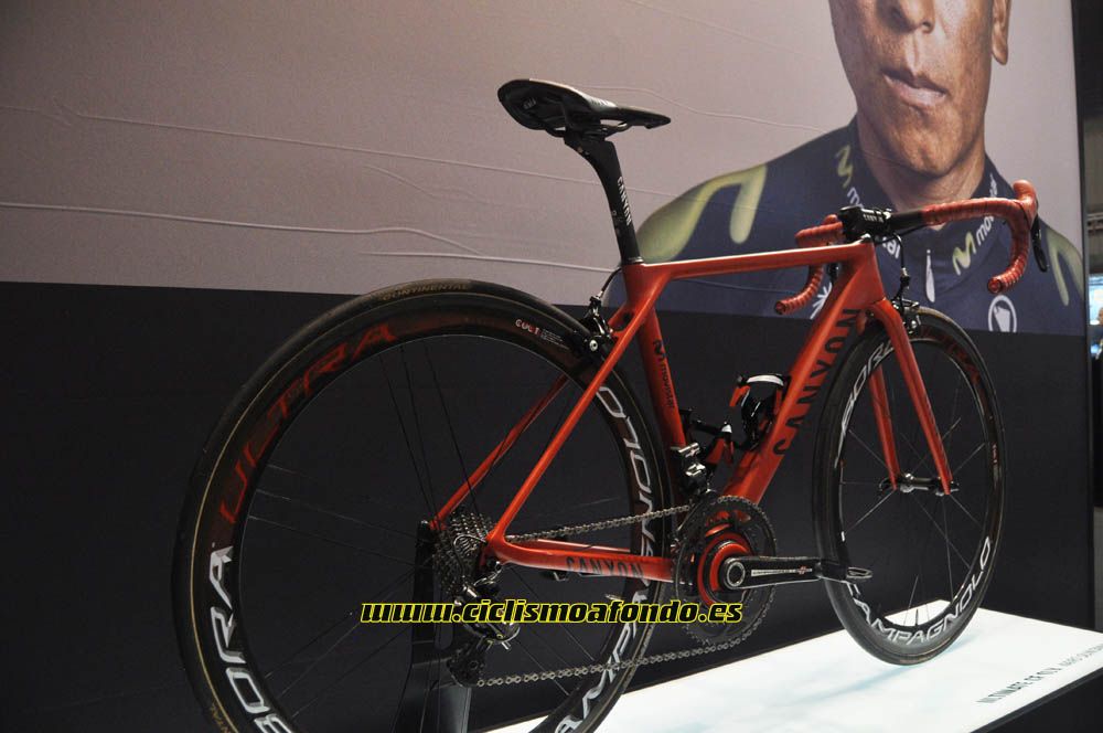 La Canyon Ultimate con la que ganó la Vuelta Nairo Quintana