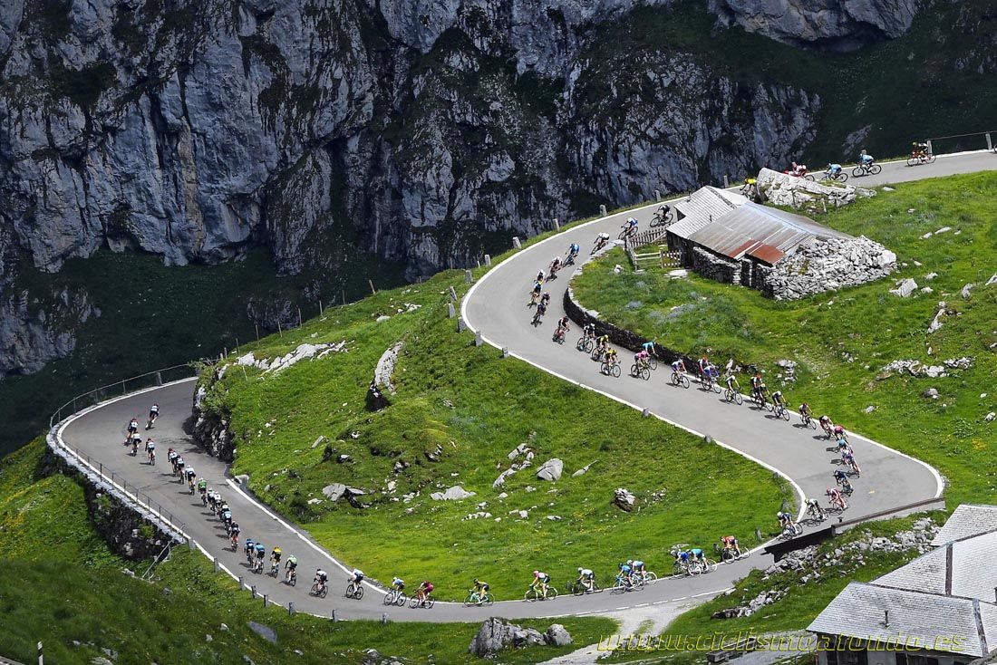 Las mejores imágenes de la Vuelta a Suiza de 2018