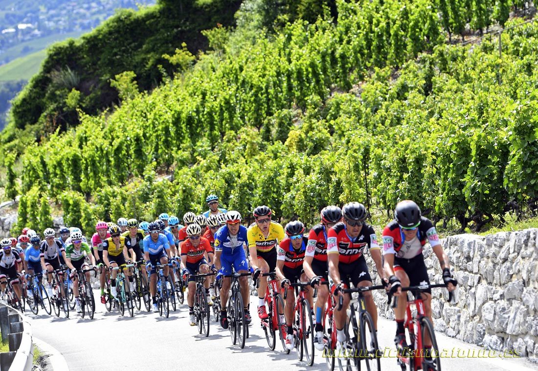 Las mejores imágenes de la Vuelta a Suiza de 2018