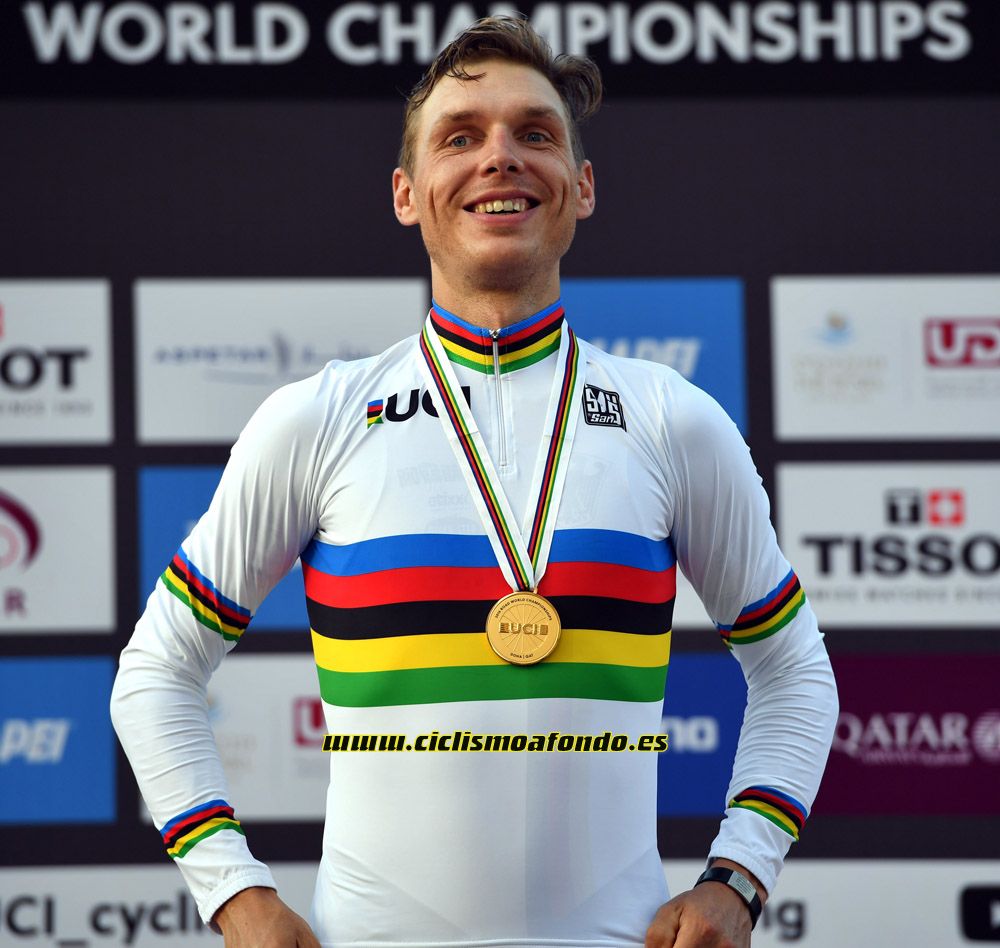 Mundial de Qatar 2016: las mejores imágenes de la contrarreloj élite masculina