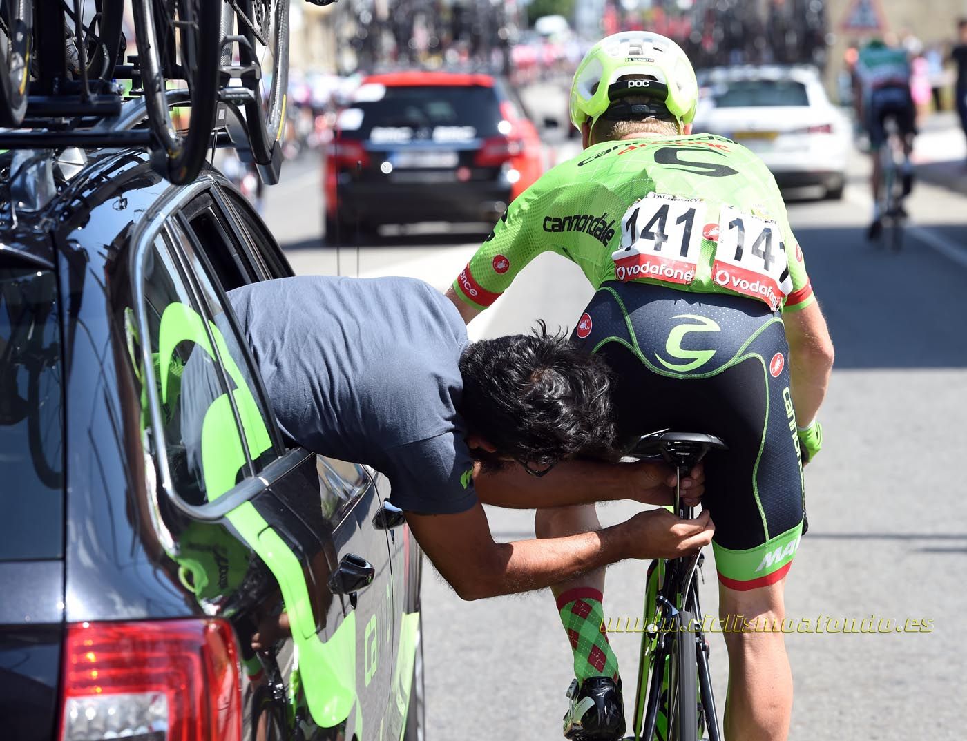 Los mecánicos profesionales del ciclismo