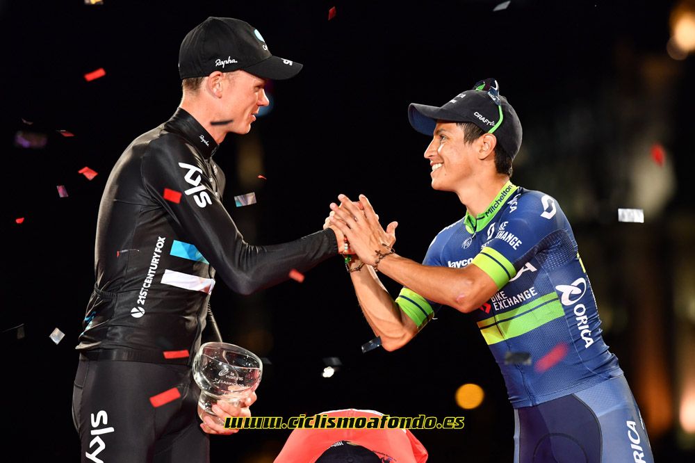 Los 25 momentos de Esteban Chaves en 2016
