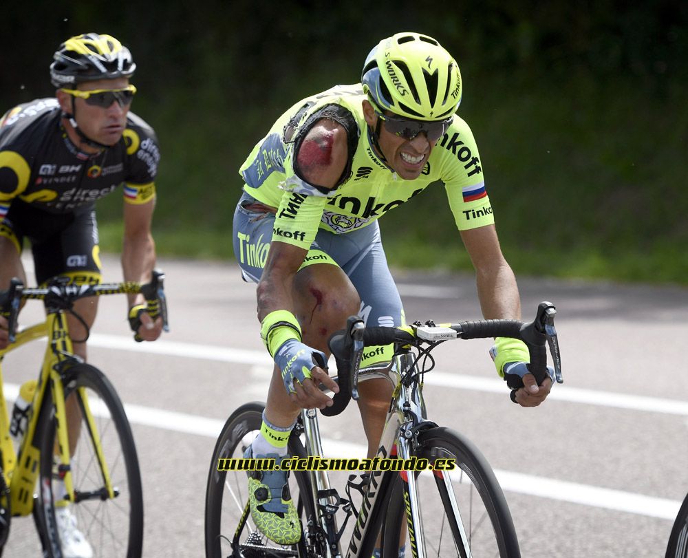 Los 25 momentos de Alberto Contador en 2016