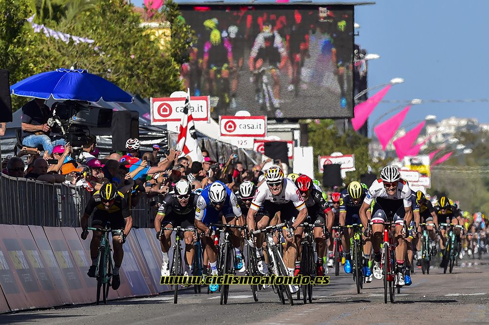 Las mejores fotografías de la 2º etapa del Giro de Italia 2017
