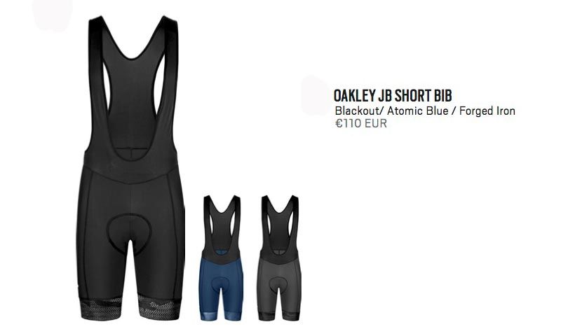La nueva colección de ciclismo de Oakley para 2018