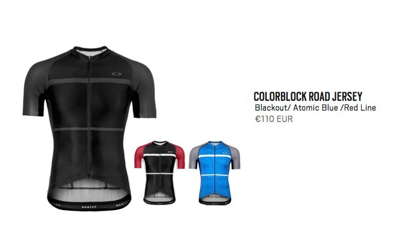 La nueva colección de ciclismo de Oakley para 2018