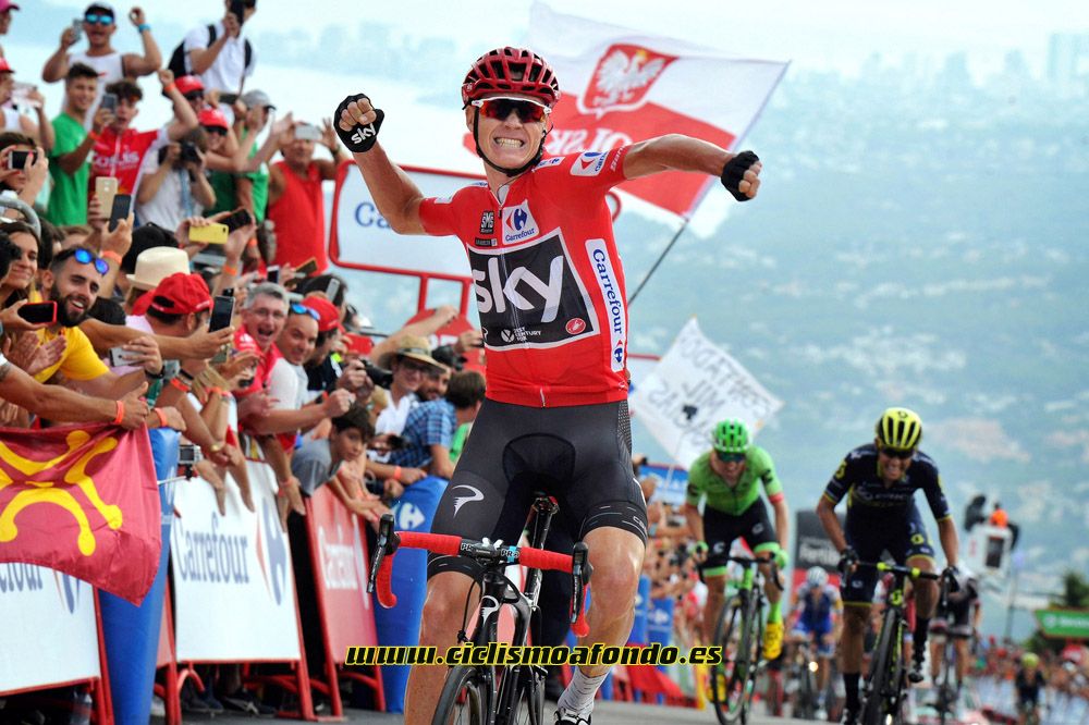 Los mejores momentos de Chris Froome en 2017