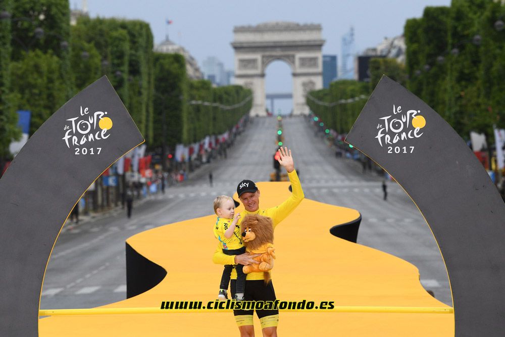 Los mejores momentos de Chris Froome en 2017