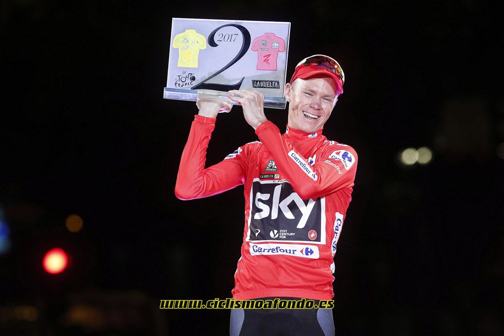 Los mejores momentos de Chris Froome en 2017