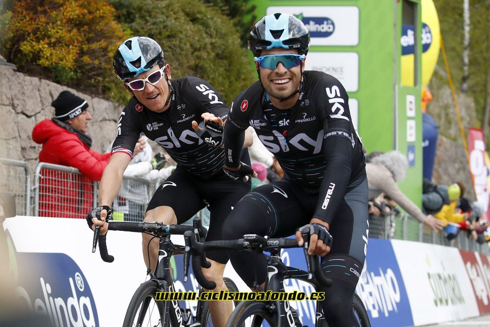 Los mejores momentos de Mikel Landa en 2017