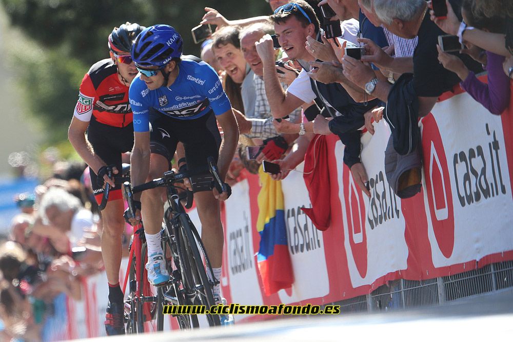 Los mejores momentos de Mikel Landa en 2017