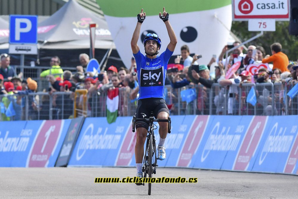 Los mejores momentos de Mikel Landa en 2017