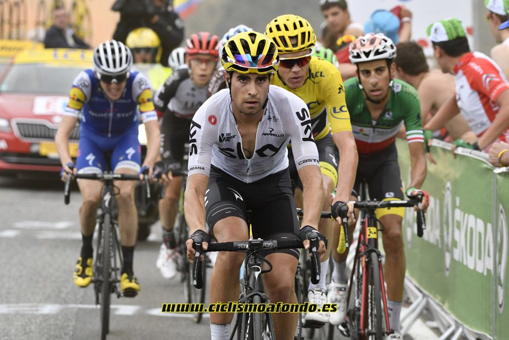 Los mejores momentos de Mikel Landa en 2017