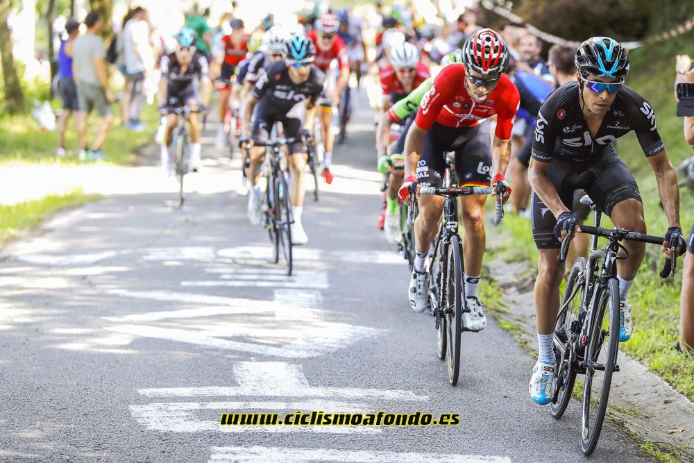 Los mejores momentos de Mikel Landa en 2017