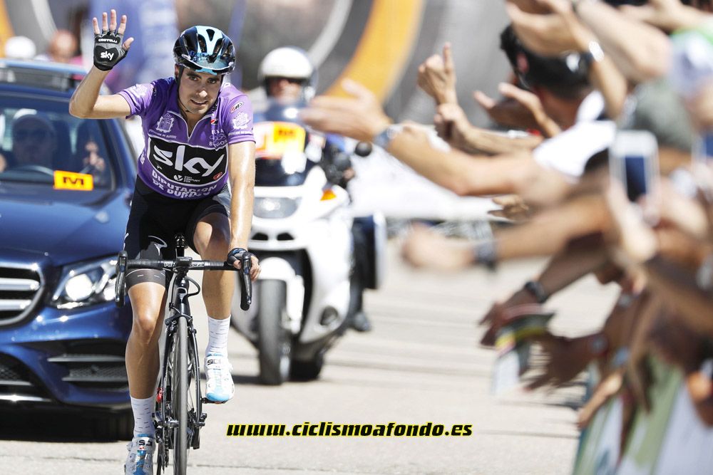 Los mejores momentos de Mikel Landa en 2017