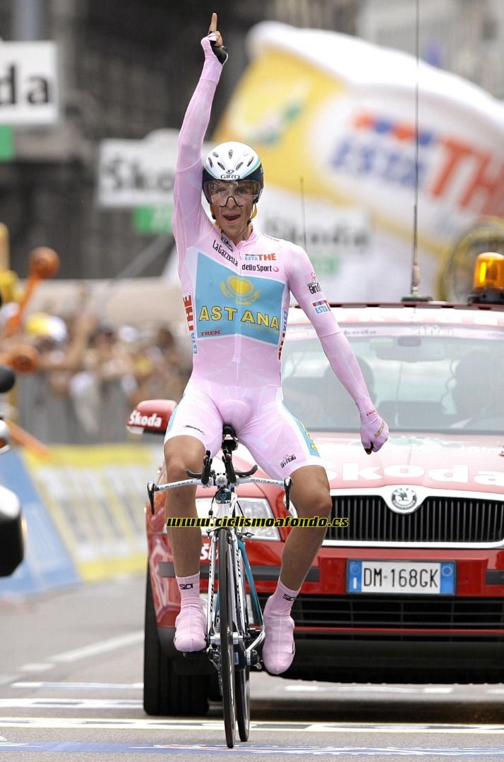 La trayectoria de Alberto Contador