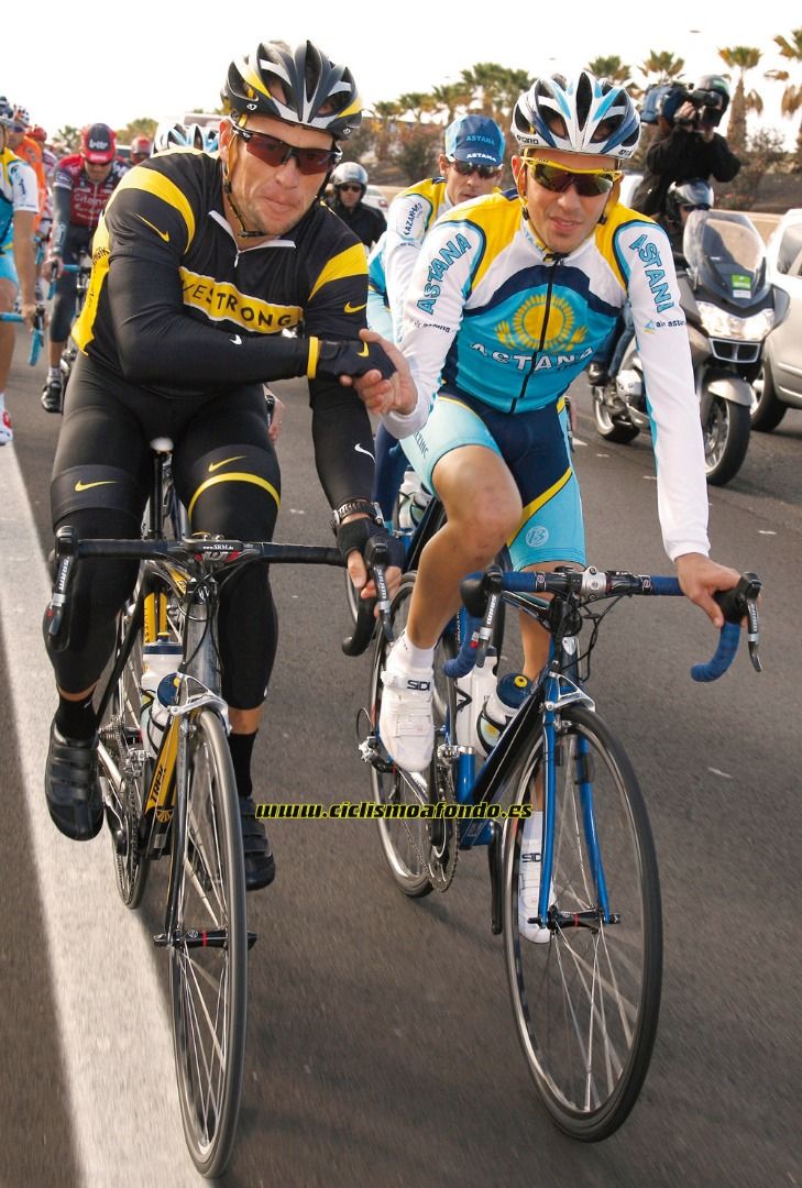 La trayectoria de Alberto Contador