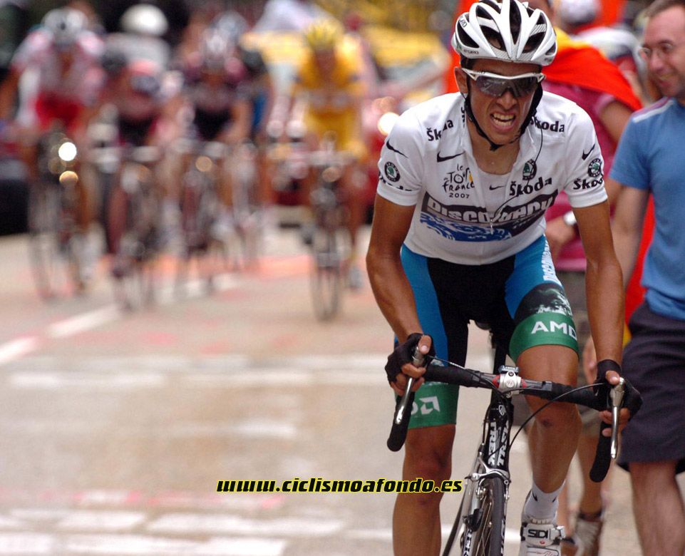 La trayectoria de Alberto Contador