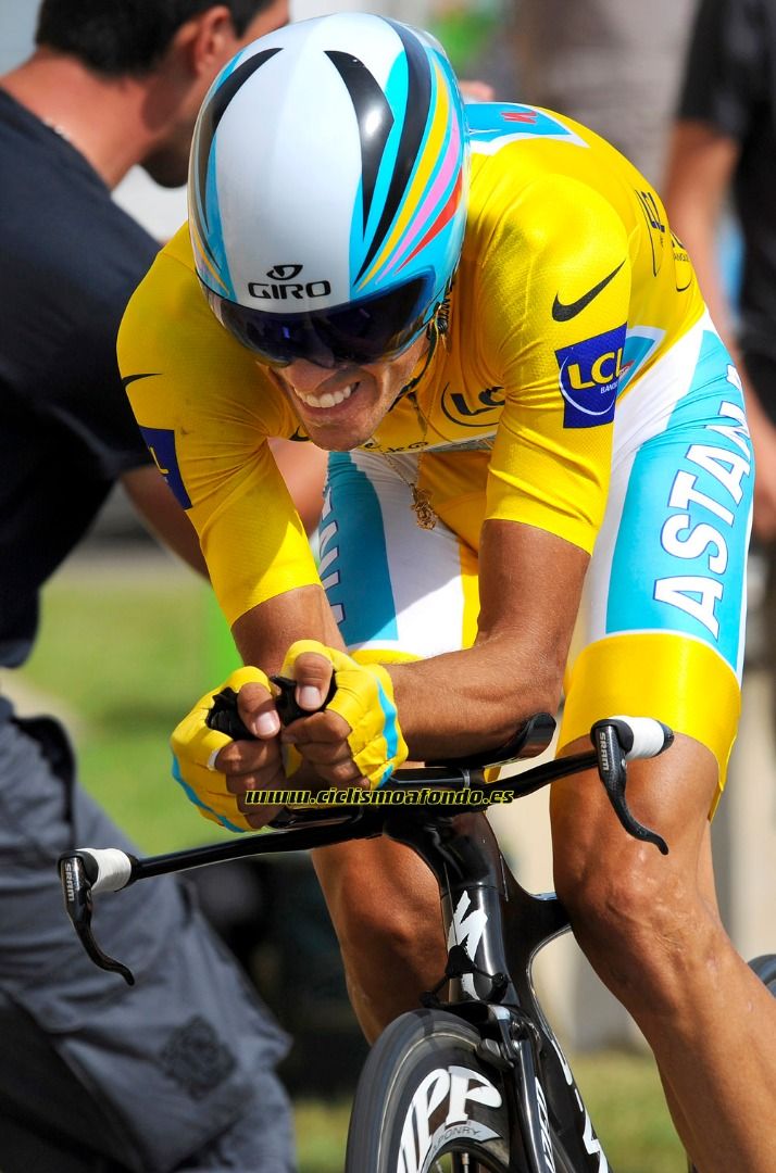 La trayectoria de Alberto Contador