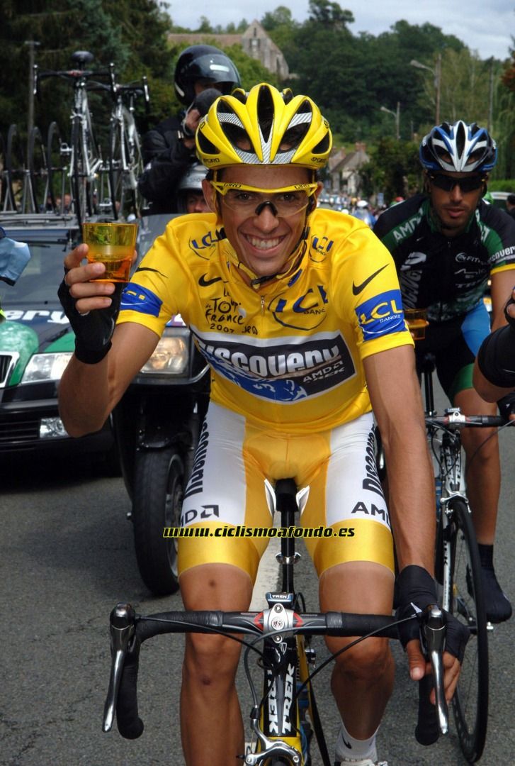 La trayectoria de Alberto Contador