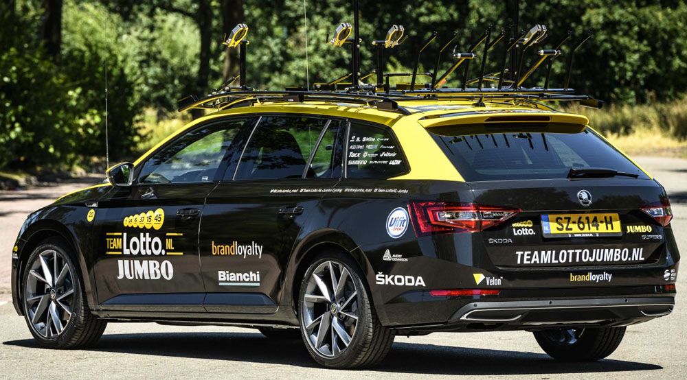Skoda coches de equipo