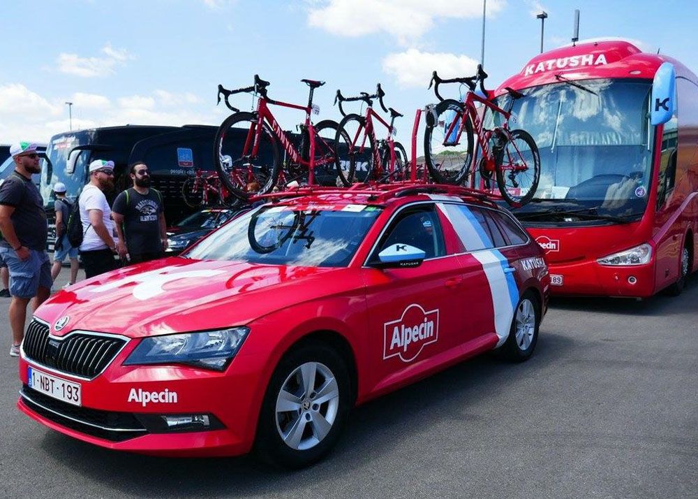 Skoda coches de equipo