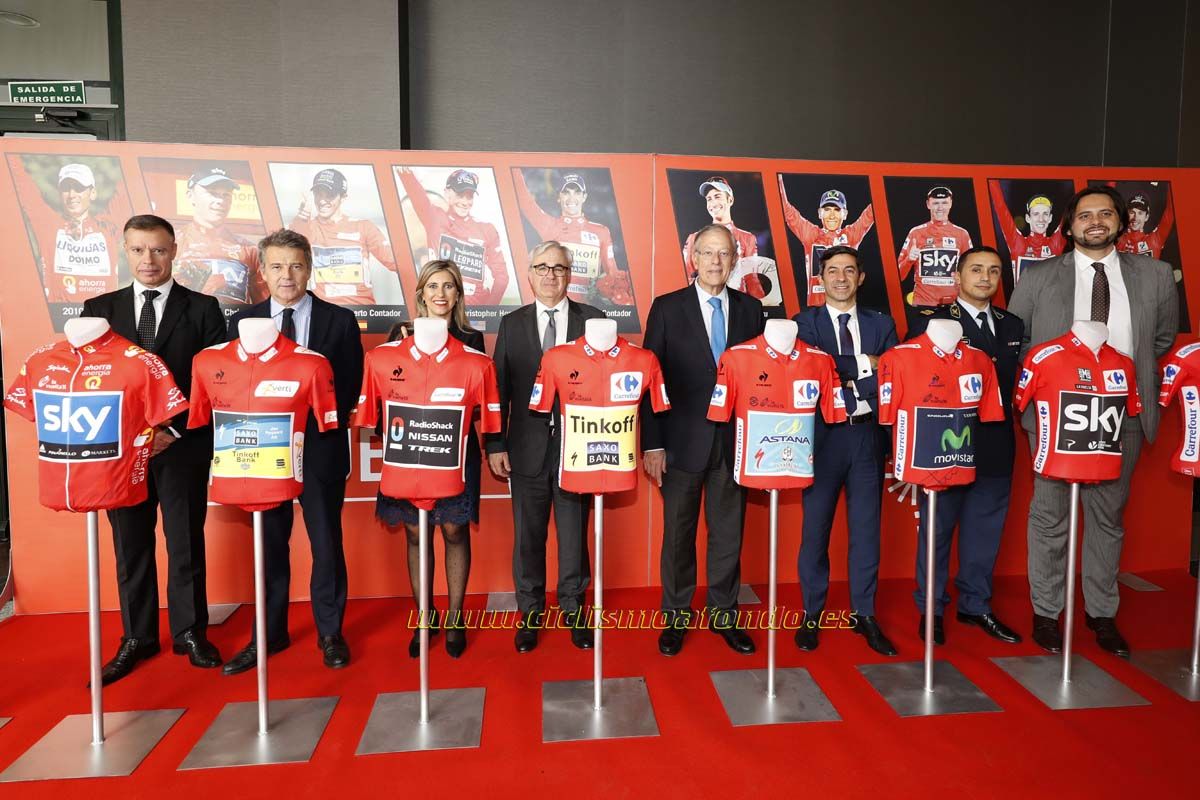 Las fotos de la presentación de La Vuelta 2020