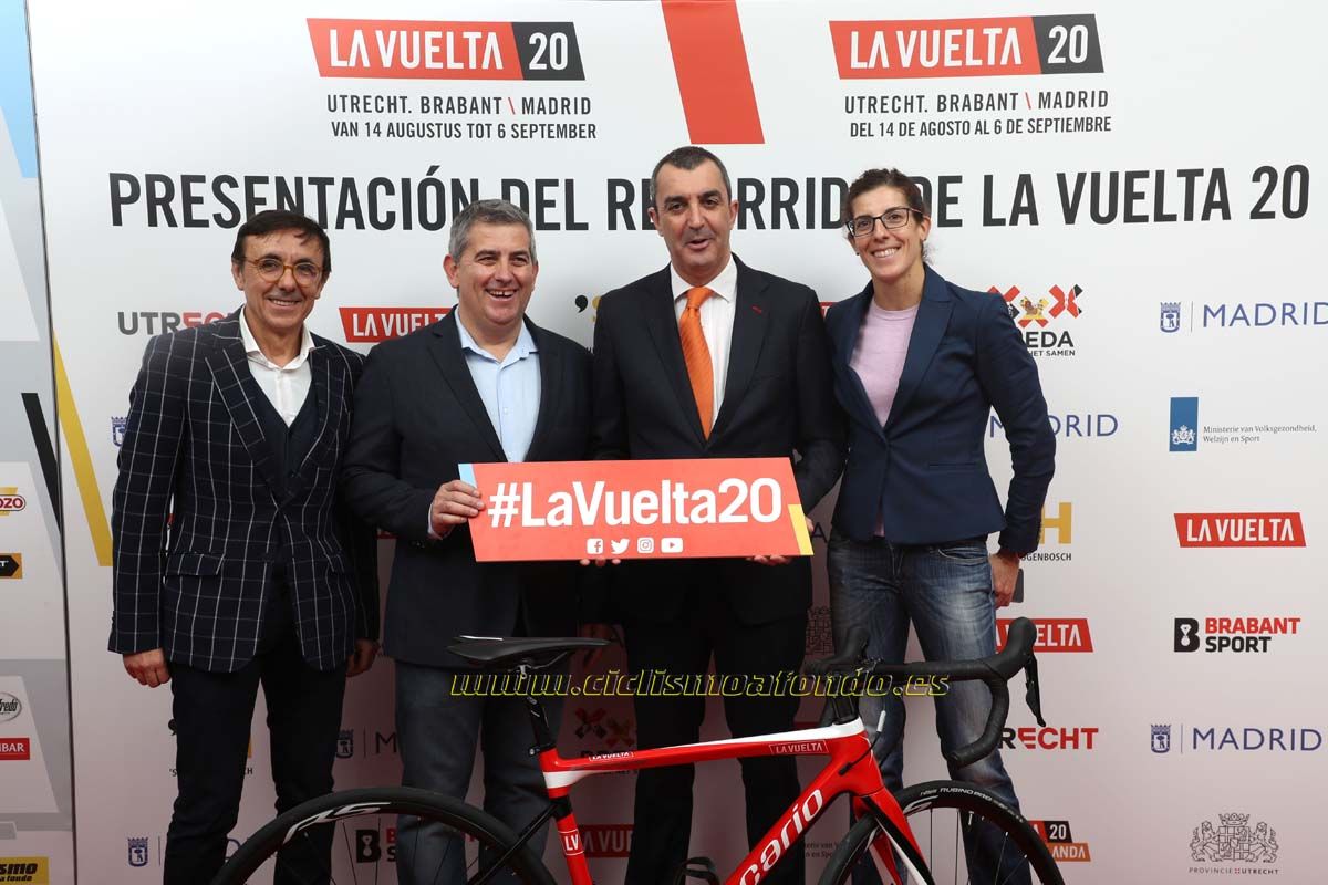 Las fotos de la presentación de La Vuelta 2020