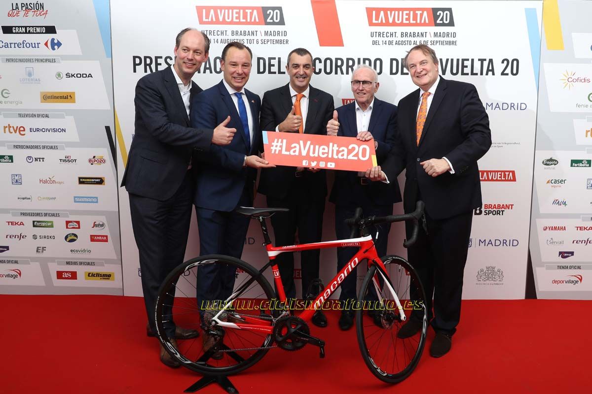 Las fotos de la presentación de La Vuelta 2020
