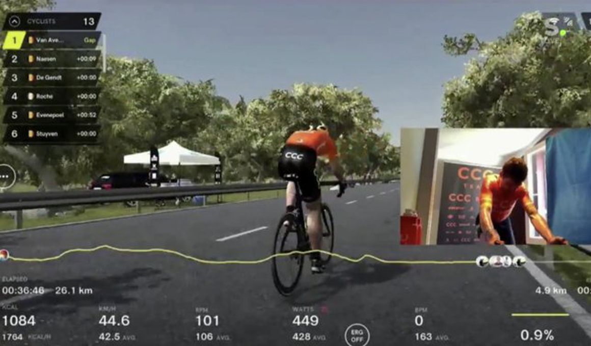 Van Avermaet (CCC) se impone en el Tour de Flandes 'virtual'