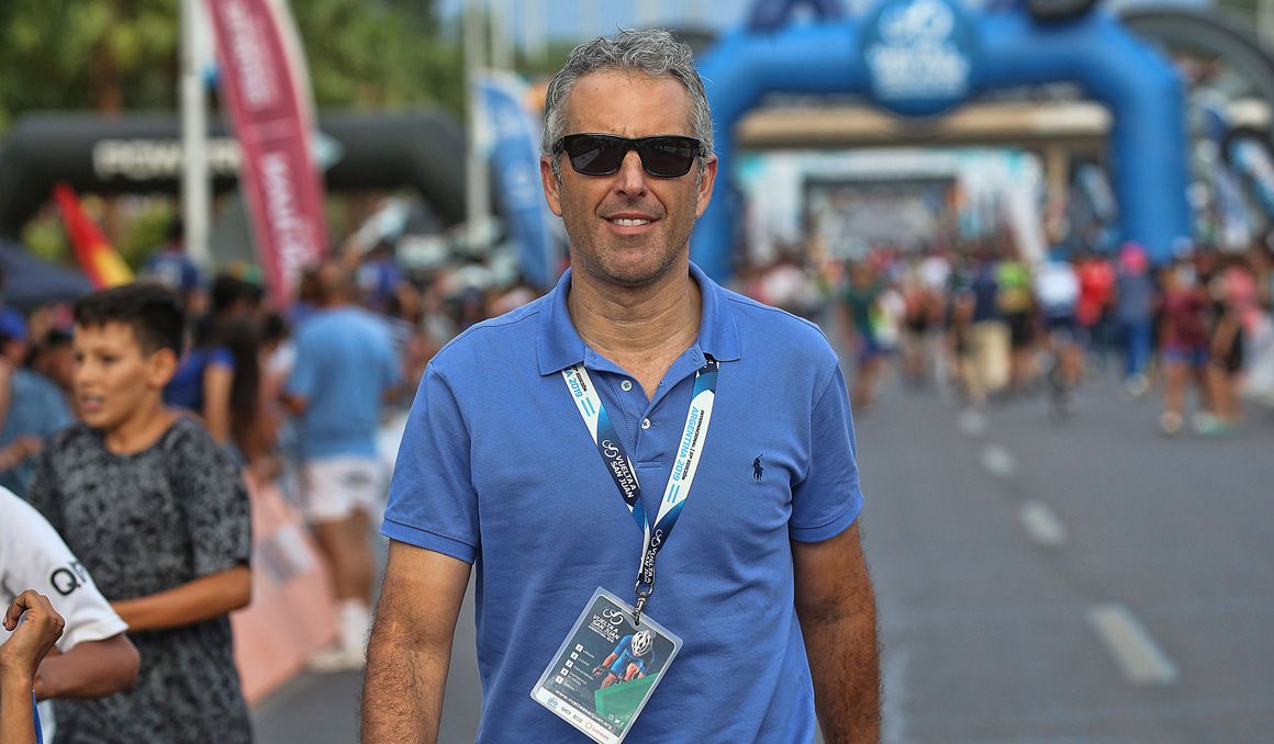 Andrea Agostini, en una imagen de archivo de la Vuelta a San Juan 2019. 