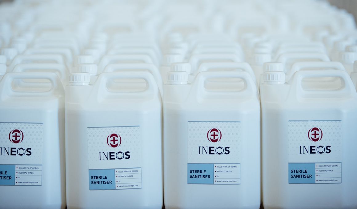 La ofensiva de INEOS contra el coronavirus